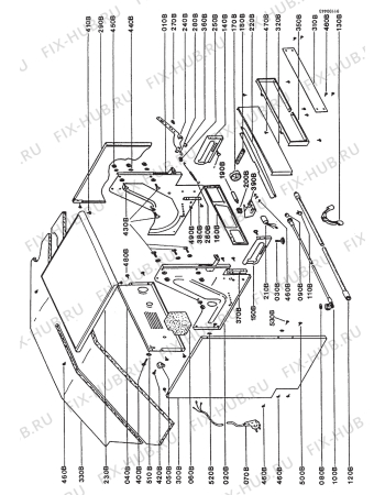 Взрыв-схема посудомоечной машины Frigidaire DW1292 - Схема узла Section 2